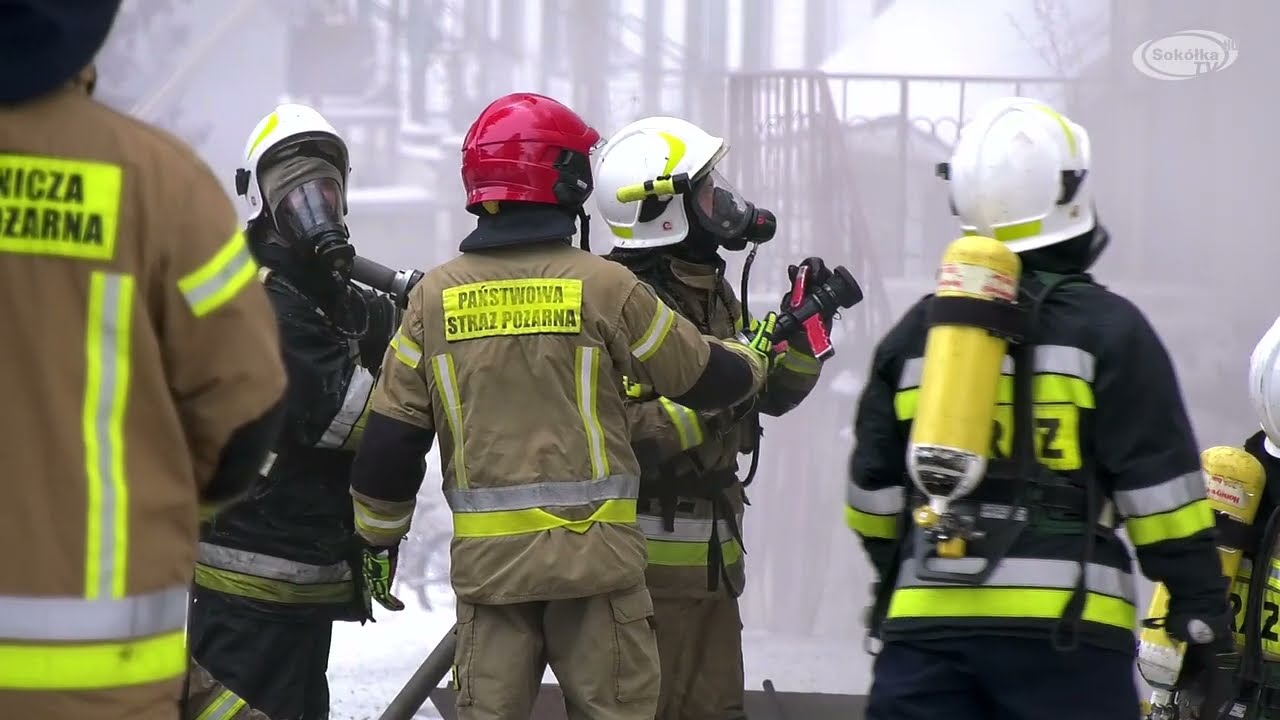 Podsumowanie i podziękowanie osobom zaangażowanym w walkę z ogniem w starym budynku Ośrodka Kultury
