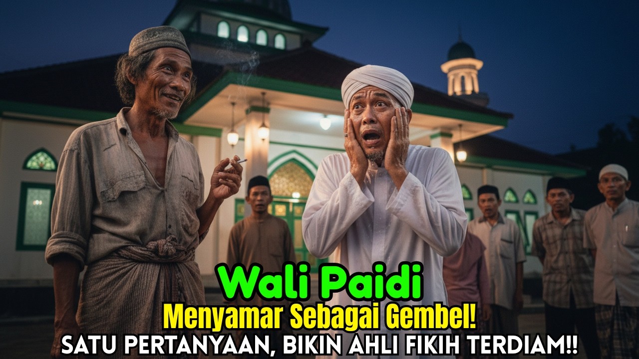 Wali Paidi Menyamar Sebagai Gembel, Bongkar Rahasia Ahli Fikih di Depan Jamaah Masjid!