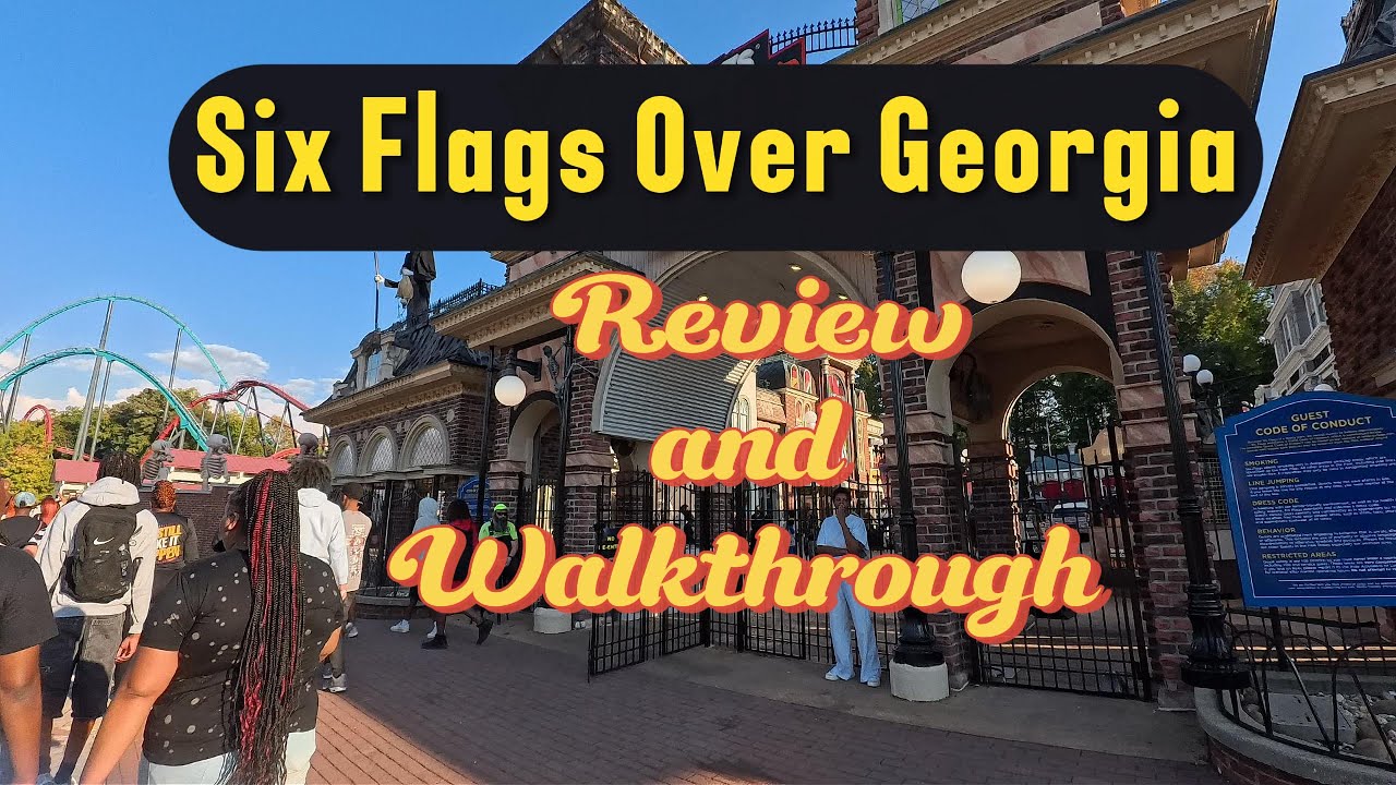 Ray and John take on Six Flags Over Georgia! First time reactions!  Is it worth visiting in 2026?