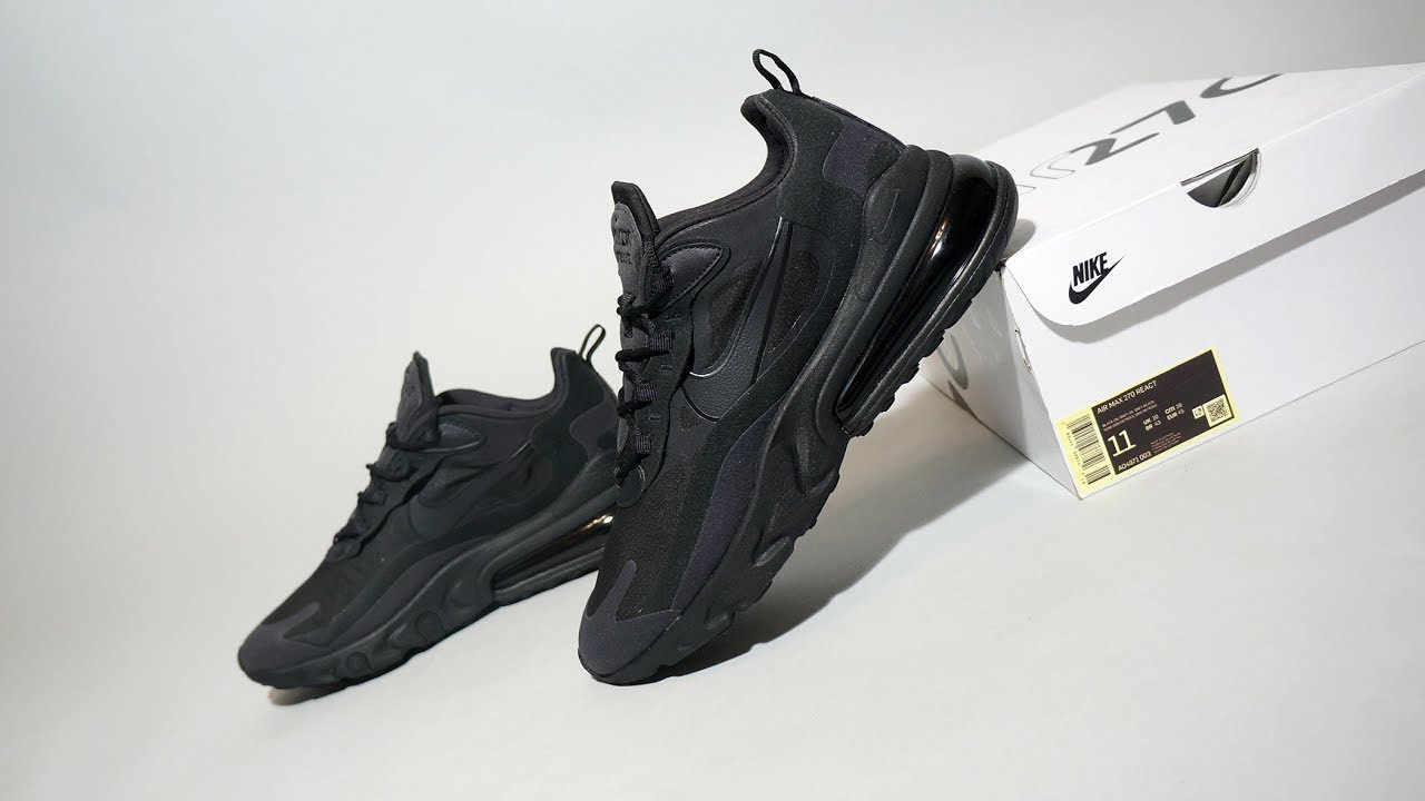 Nike Air Max 270 React Black CI3866-003
