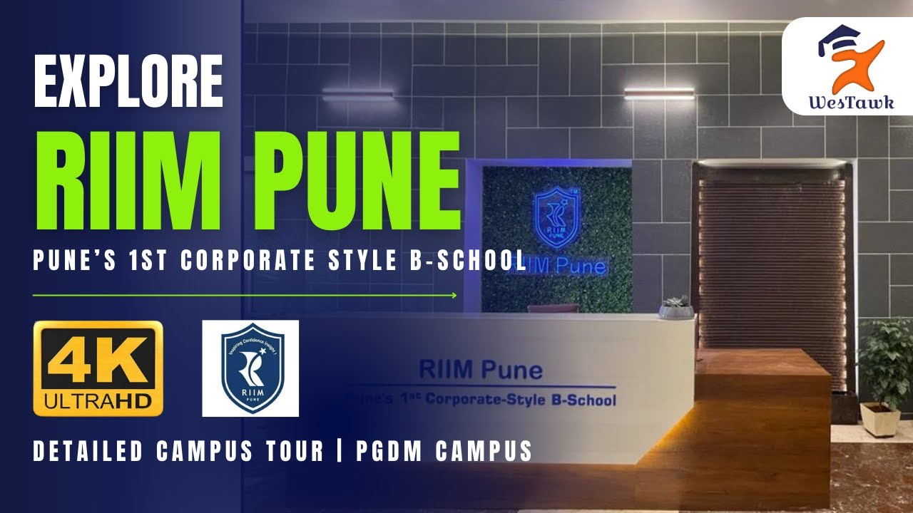🎥 Ultimate Live Campus Tour in 4K at RIIM Pune! | MBA/PGDM Campus Walk by Westawk 🌟✨