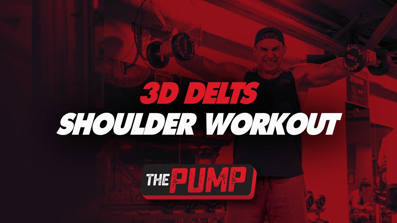 3D Delts Shoulder Workout | The Pump | Joseph Mencel