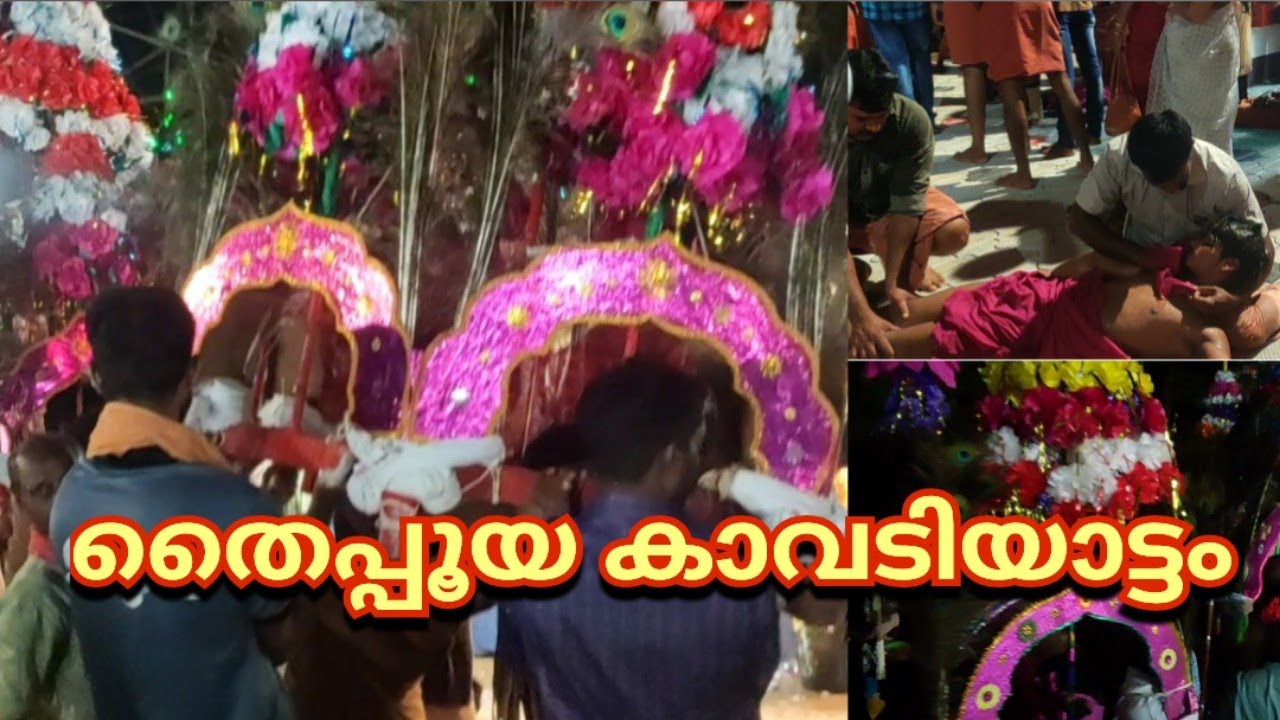 തൈപ്പൂയ കാവടിയാട്ടം | ചെറിയനാട് ബാലസുബ്രഹ്മണ്യ ക്ഷേത്രം