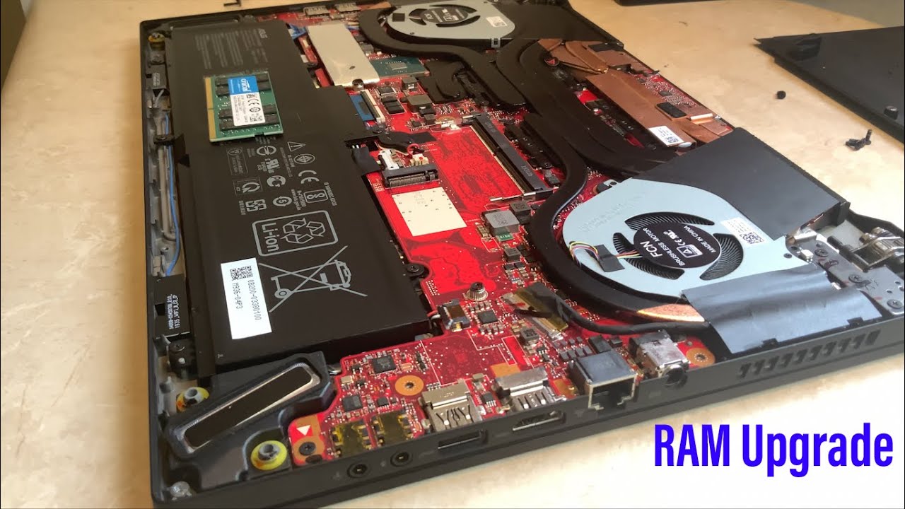 How to Upgrade RAM in a Laptop (GX502 Installation)