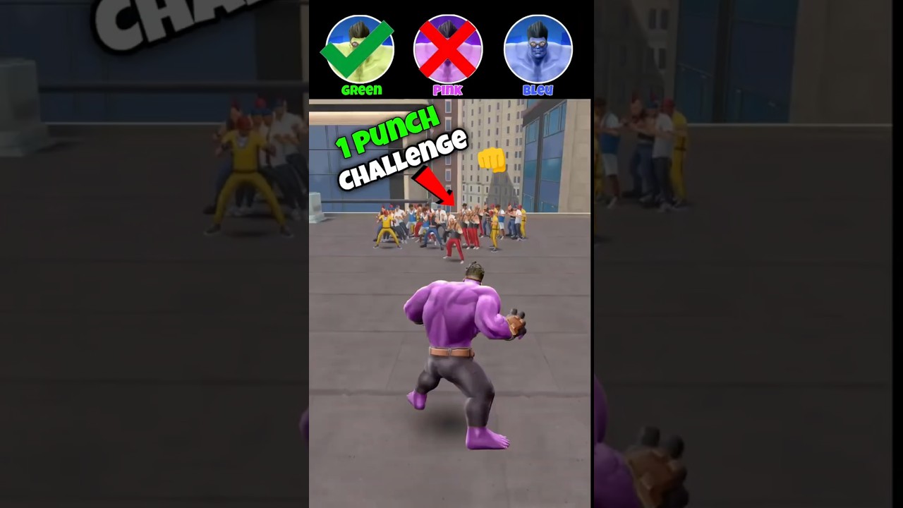 1 Panch Challenge In SF3 #spiderfighter3 #spiderman #gaming #games #shorts  #androidgame