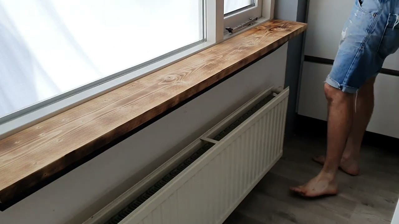 Goedkoopste manier om je eigen vensterbank te maken