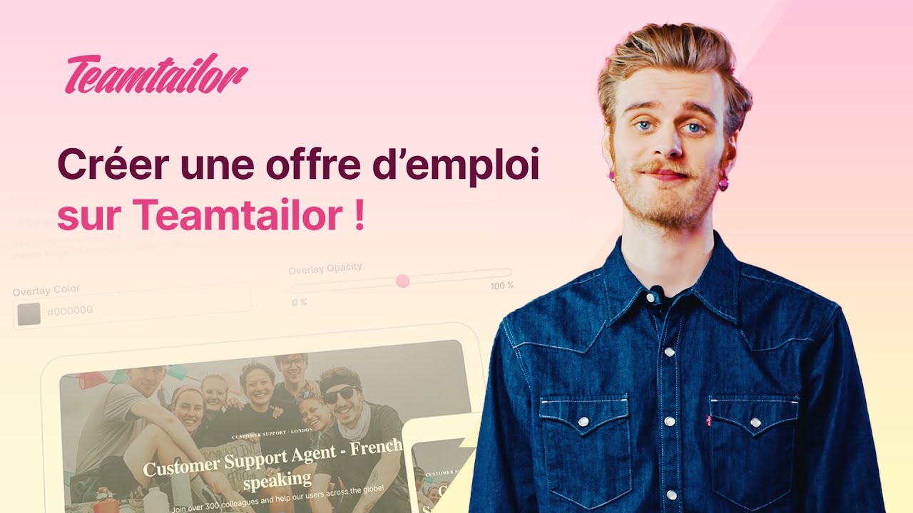 Créer une offre d’emploi sur Teamtailor !