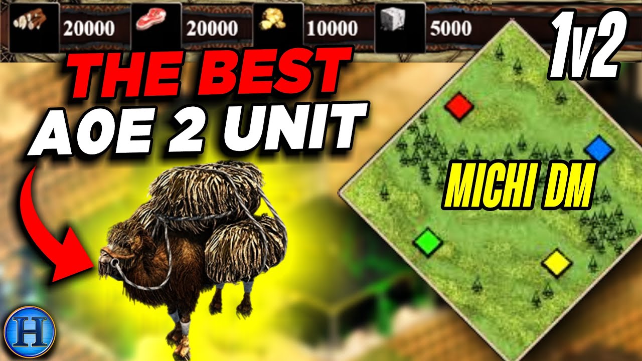 The Flaming Camel Is The BEST Unit | 1v2 Michi Deathmatch
