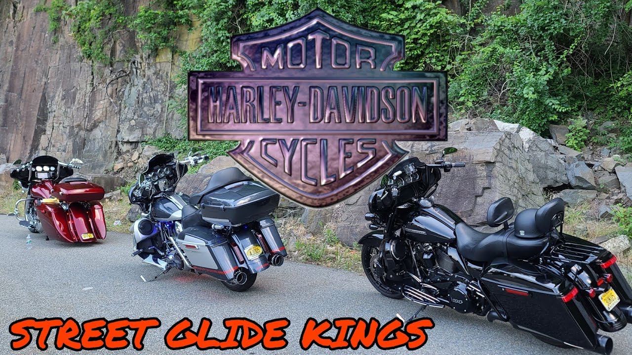 THE 3 STREET GLIDE KINGS / 2019 STREET GLIDE CVO