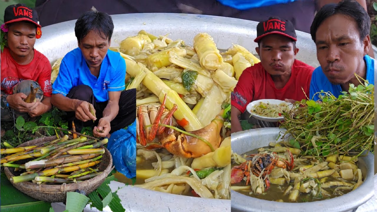แกงหน่อไม้แหนงงามๆ - ແກງຫນໍ່ໄມ້ແຫນງງາມໆ #แกงหน่อไม้ #บัวไล