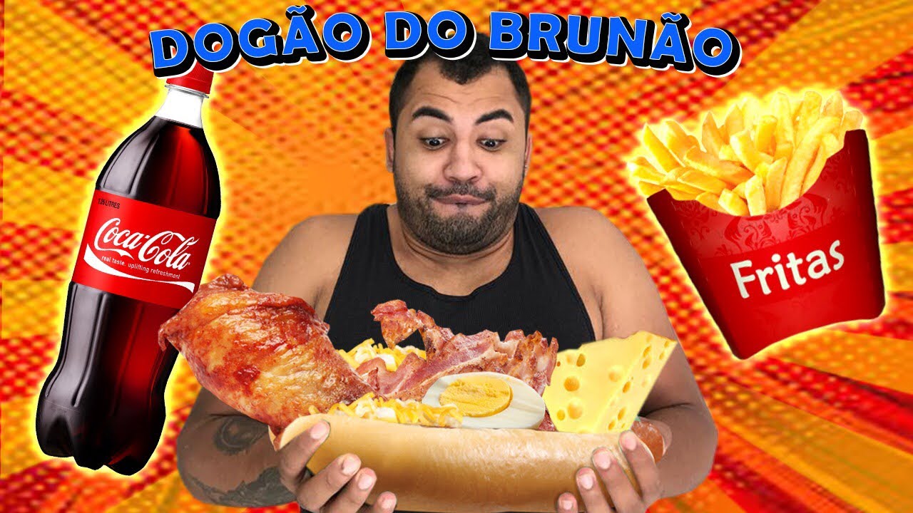 FIZ UM CACHORRO-QUENTE MONSTRO DE FRANGO COM BACON