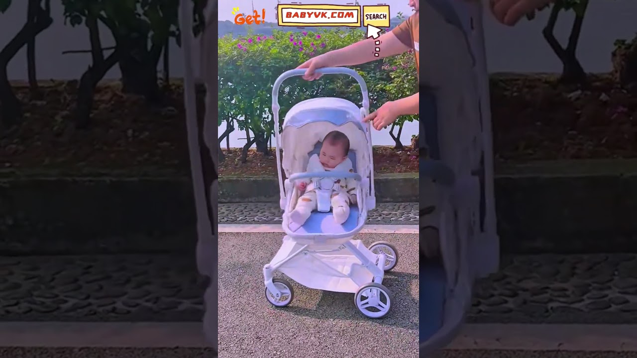 Wish Your Stroller Faced Both Ways?  Meet the Baby Stroller! #Stroller