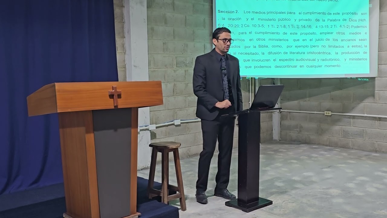 Clase dominical | la constitución |Pastor Johan Rosales. 