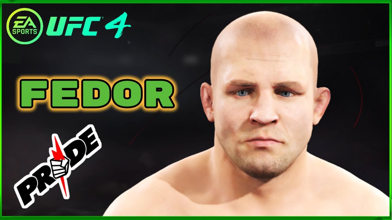 How to Create FEDOR EMELIANENKO | CAF Formula ! Create a Fighter - EA UFC 4
