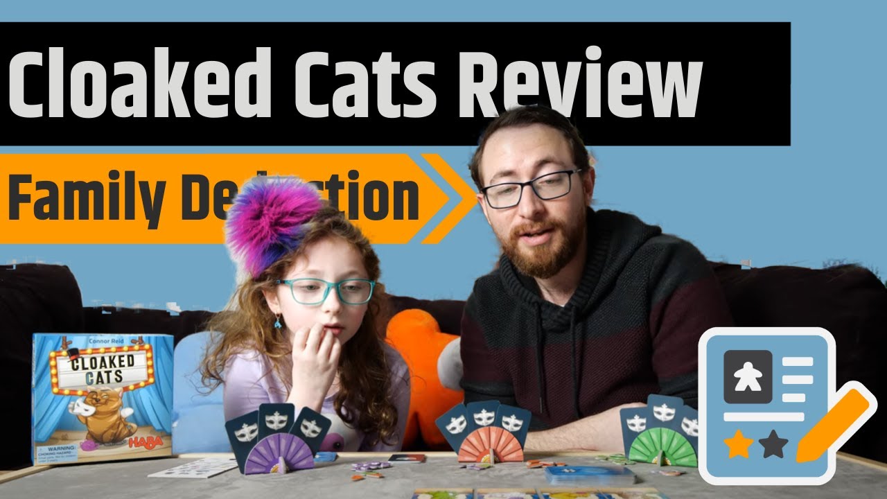Cloaked Cats Review - Family Friendly Deduction