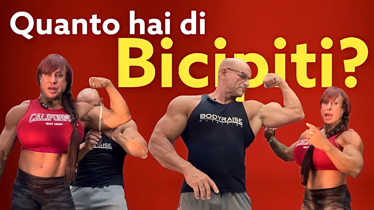 Quanto hai di bicipiti e di quadricipiti e di torace e di polpacci?