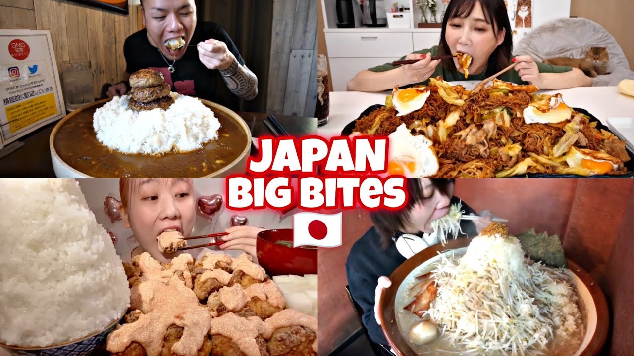 THE BEST JAPANESE MUKBANGERS!🇯🇵🙀🔥