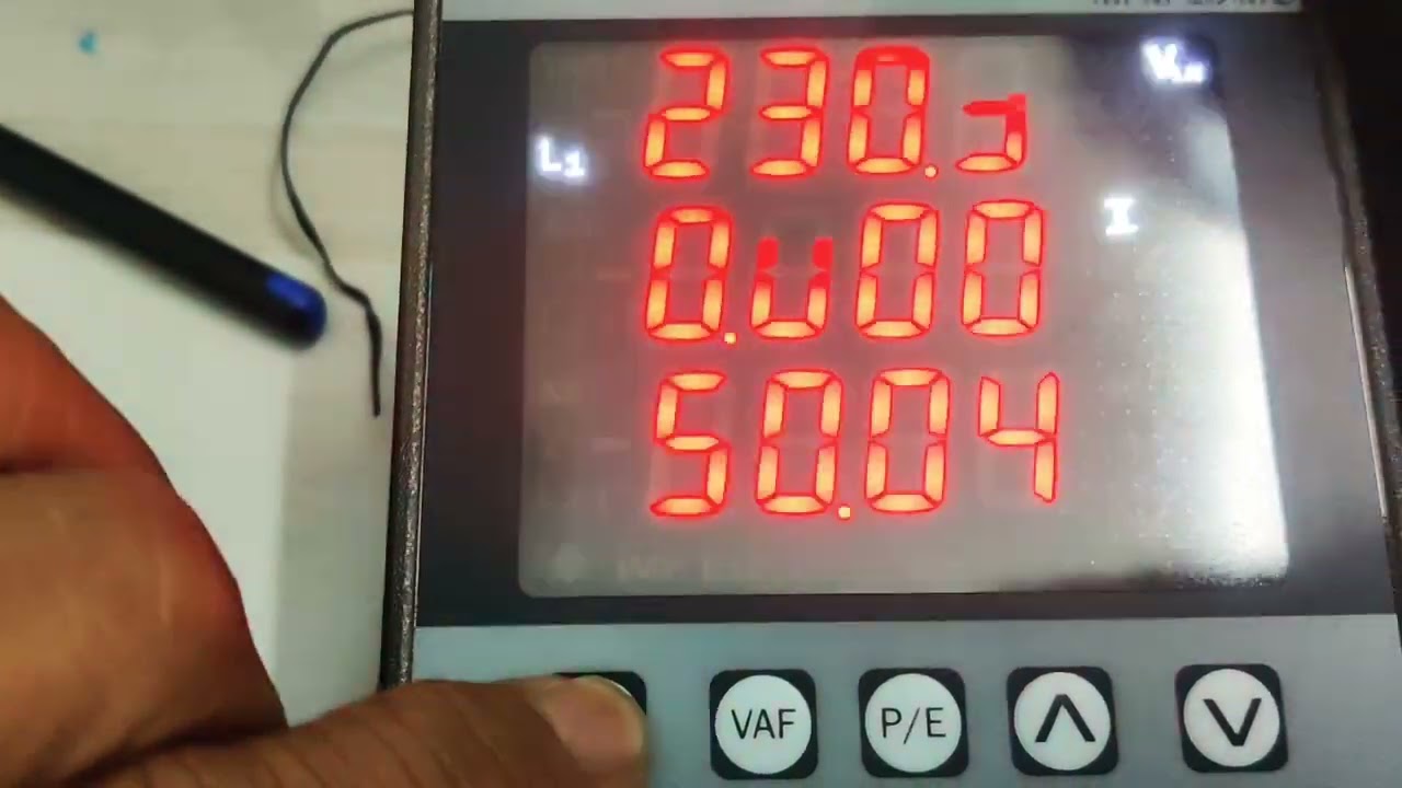 MODBUS COMMUNICATION | MULTISPAN| MULTIFUNCTION METER |