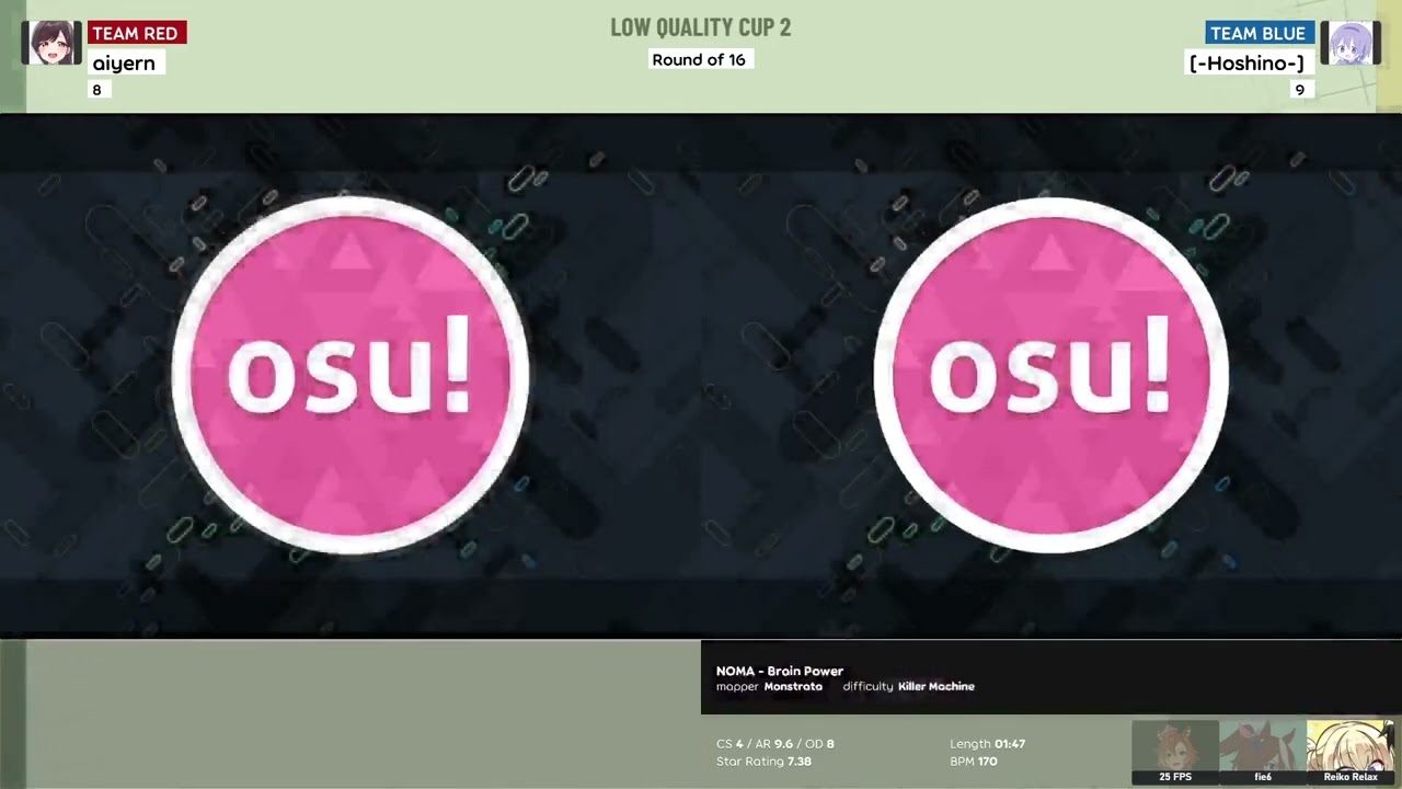 LQC2: Round of 16 - Winner Bracket || [#8] aiyern vs. [-Hoshino-] [#9]