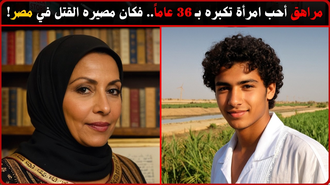 مراهق أحب امرأة تكبره بـ 36 عاماً.. فكان مصيره القتل في مصر! 🇪🇬 | وثائقي جريمة حقيقية