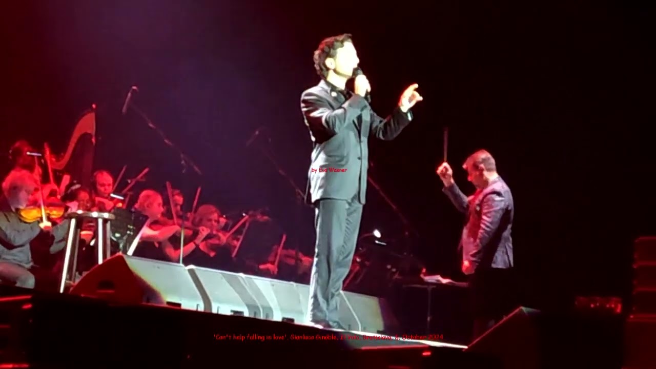 My video: 'Can't help falling in love', Gianluca Ginoble, Il Volo, Bratislava, 8 October 2024