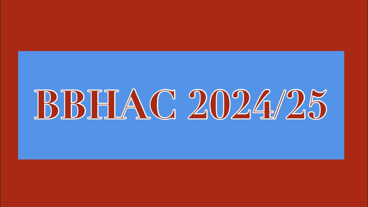 BBHAC 2024/25, AGM Review of the Year