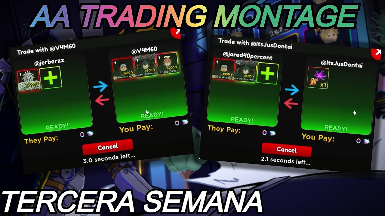 AA Trading Montage | Week 3