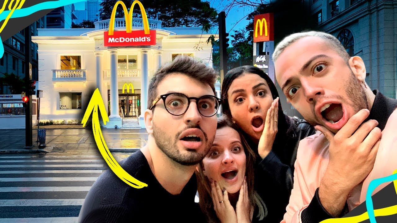 PASSAMOS UMA NOITE NO MCDONALD'S!!