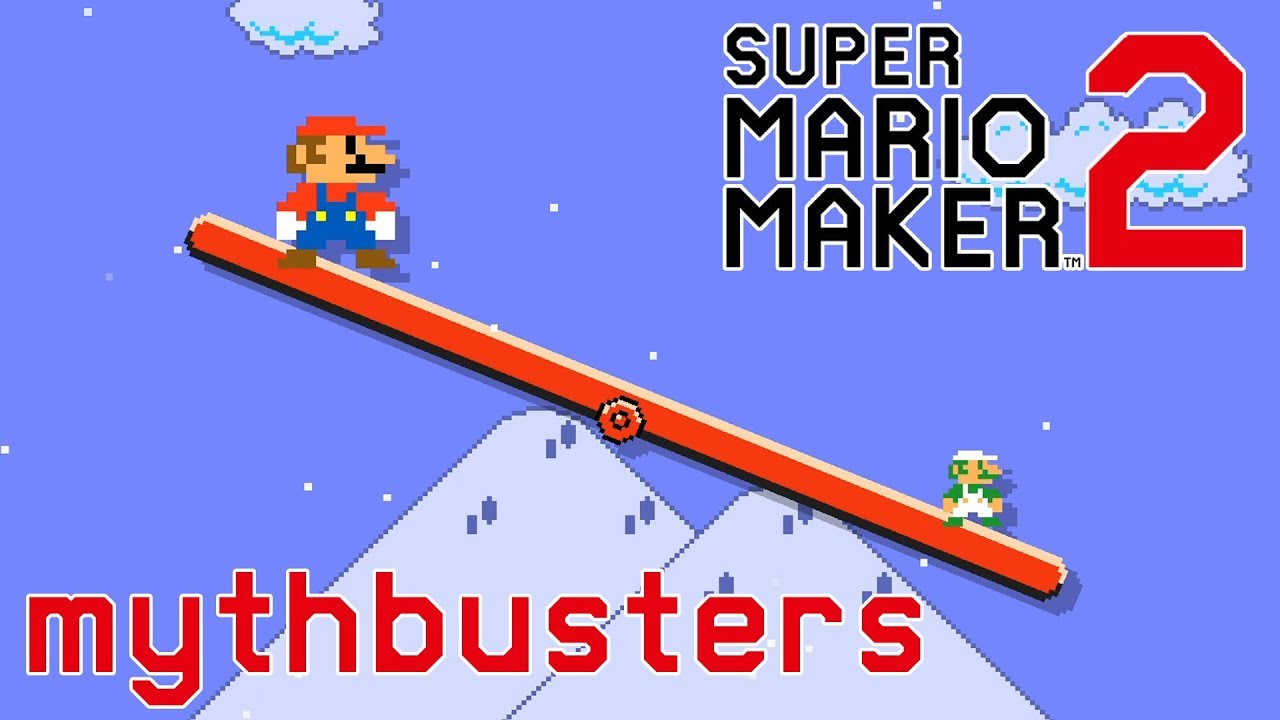 Does Giant Mario Weigh More Than Normal Mario? - Super Mario Maker 2 Mythbusters [#3]
