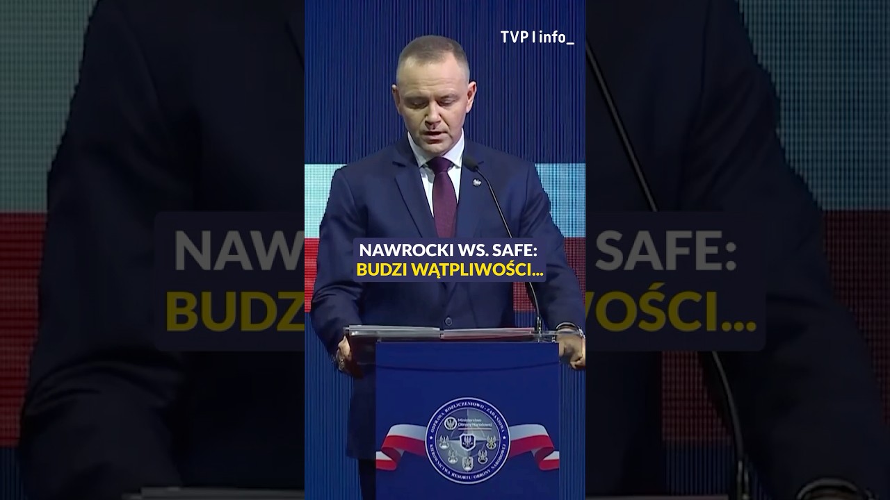 Nawrocki o SAFE: te aspekty budzą wątpliwości #polityka #polska #safe #shorts