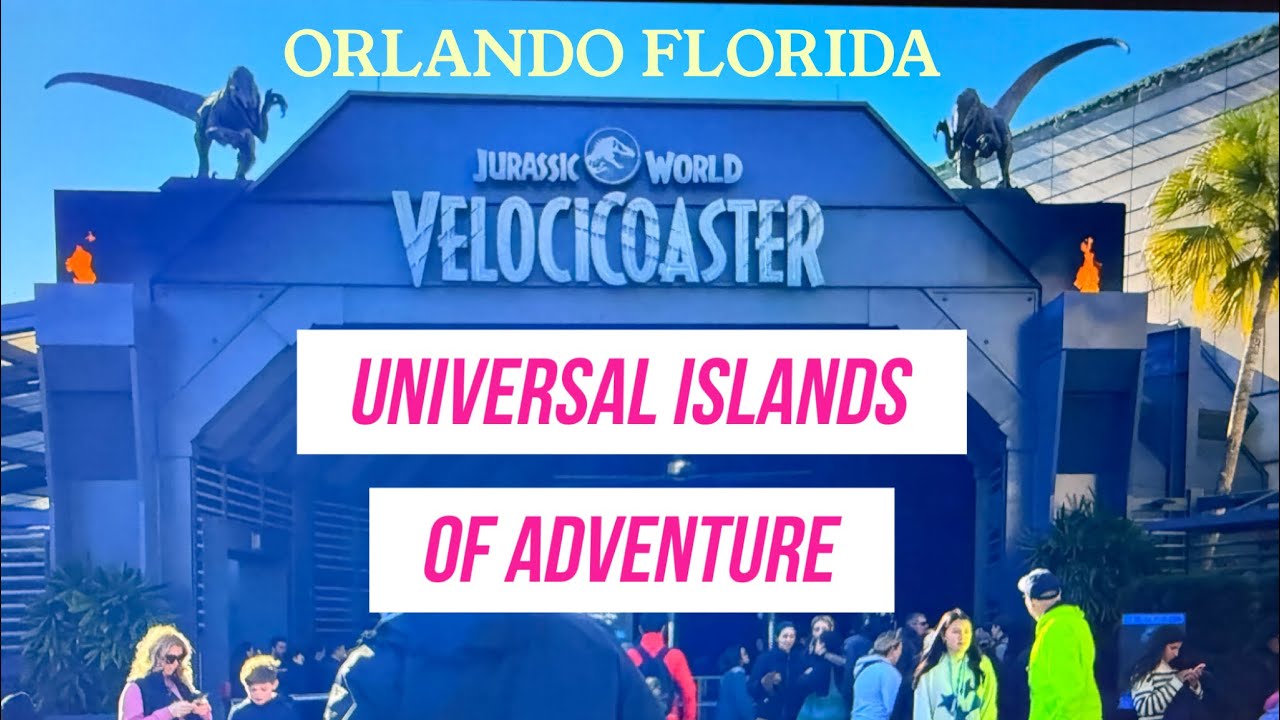 Orlando Universal Islands Of Adventure's Velocicoaster