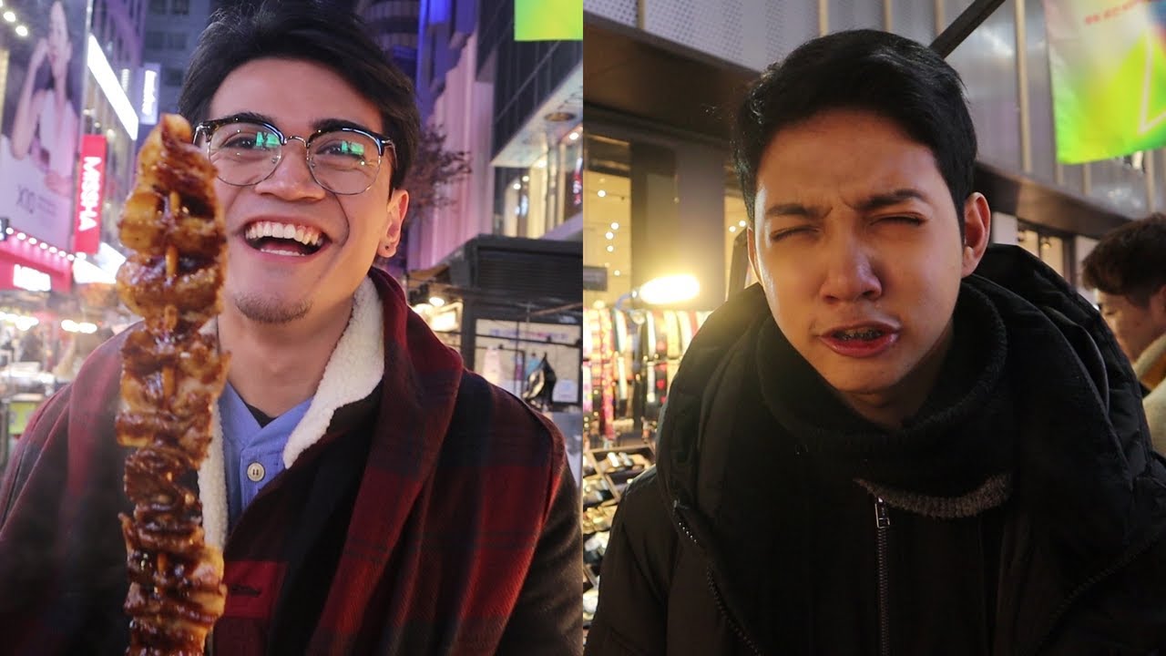 pumunta ng south korea dahil nagutom (streetfood) // luigi pacheco
