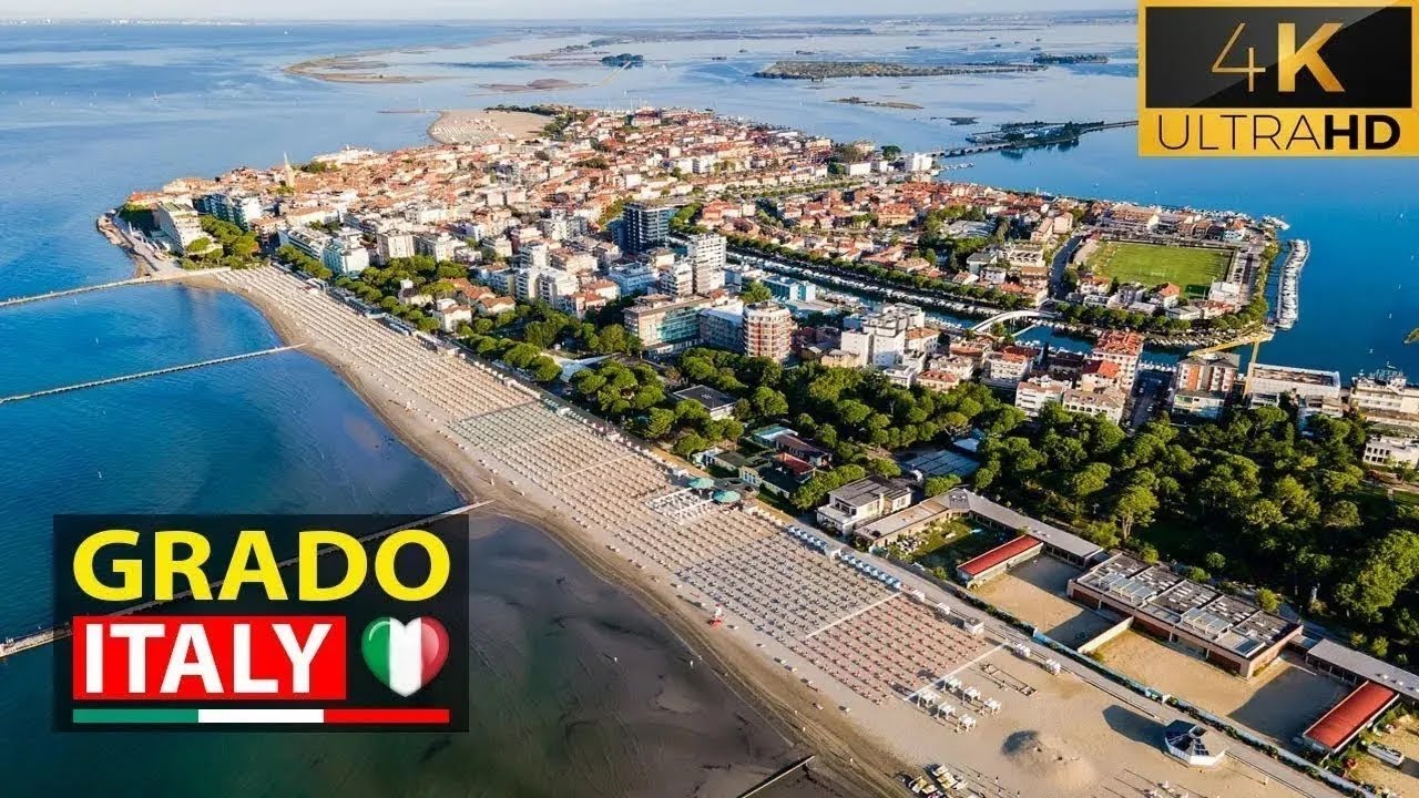 🇮🇹 Grado Italy The Stunning Beauty of Italy: Drone Footage
