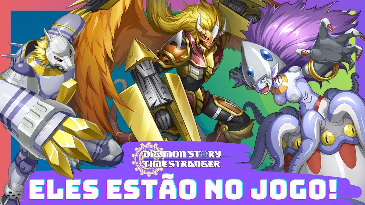 O RETORNO MAIS ESPERADO: OS GUERREIROS LENDÁRIOS EM DIGIMON STORY TIME STRANGER!