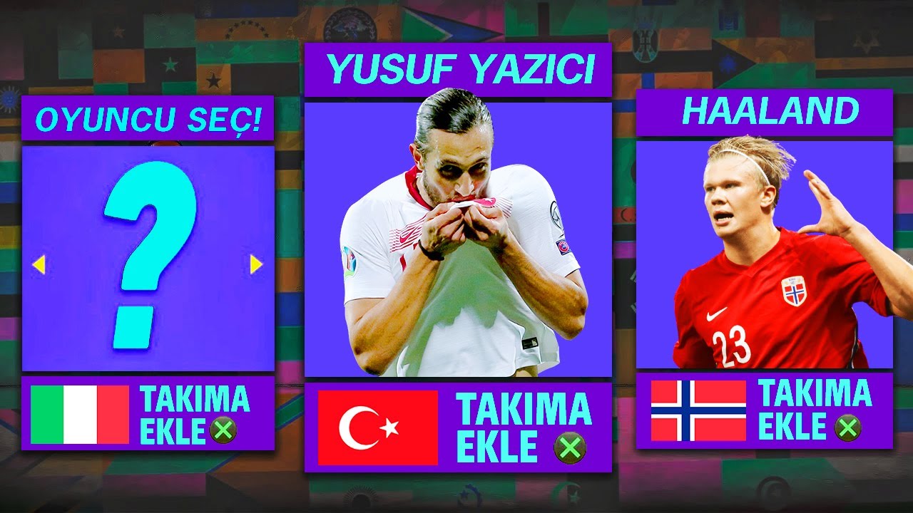 HER MİLLİ TAKIMDAN 1 OYUNCU ALMA CHALLENGE // FIFA 21 REBUILD KARİYER MODU