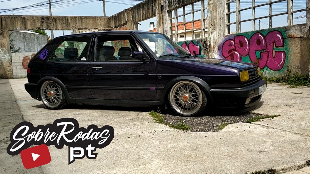 VW Golf Mk2 - Fire and Ice Edition mais conhecido de Portugal ?!
