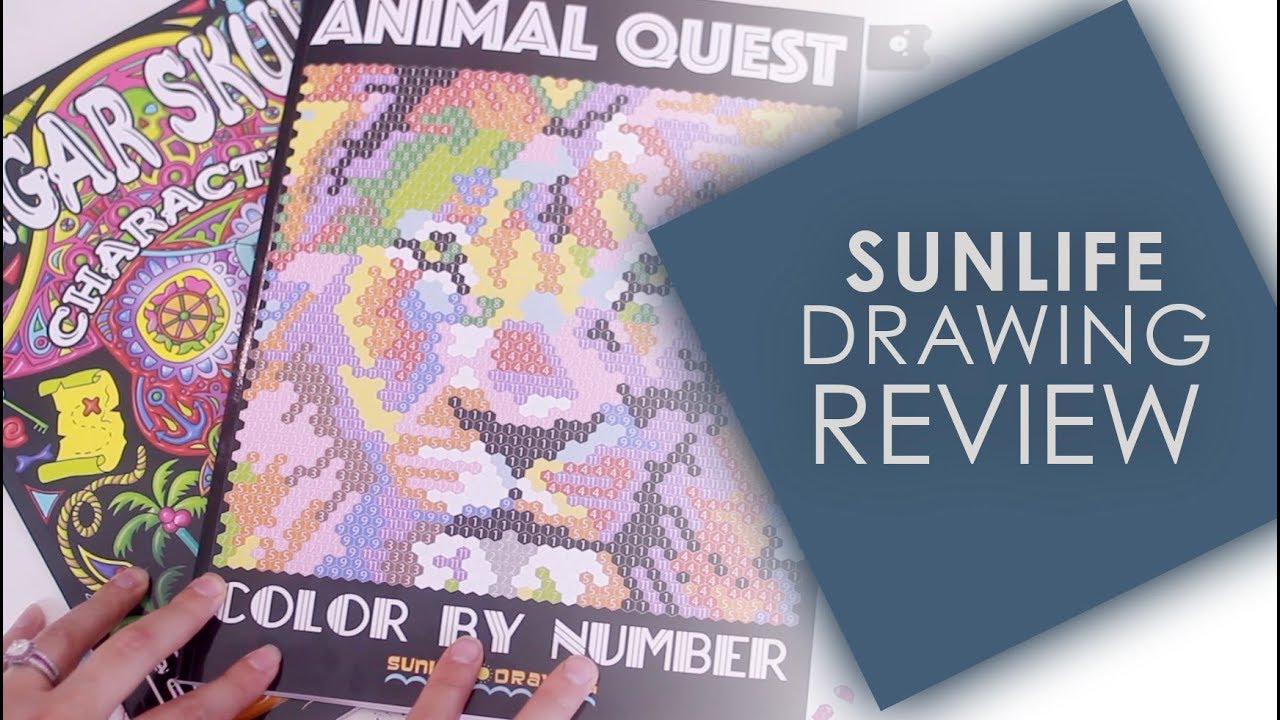 Sunlife Drawing Coloring Book Reveiw