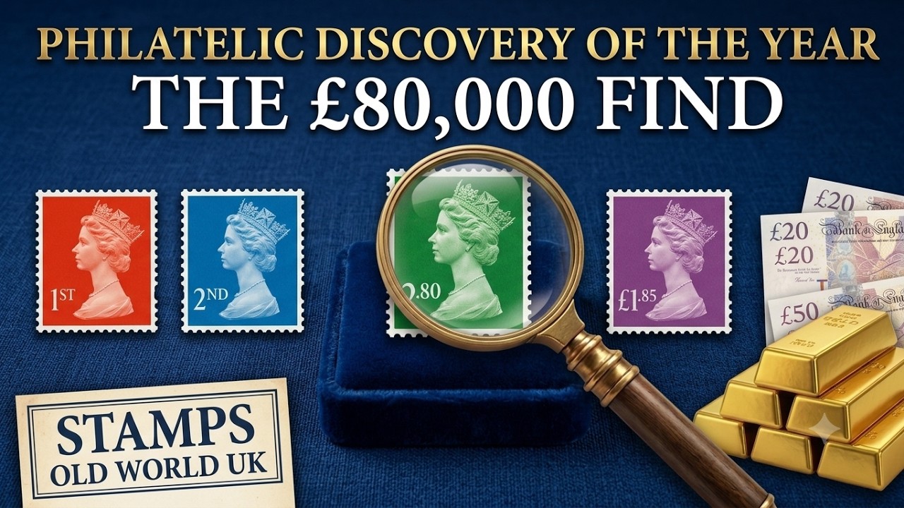 I Found Rare Stamps Worth &pound;80,000! (Shocking Valuations Revealed)