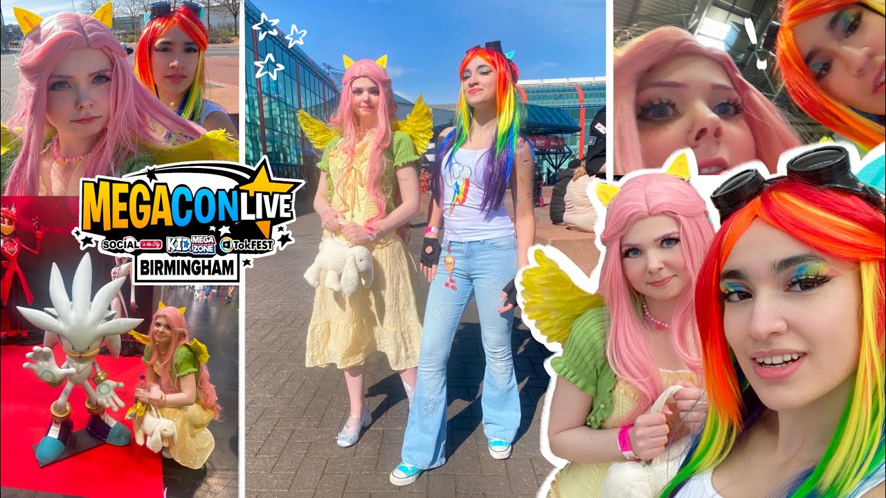 MY LITTLE PONY COSPLAY! At megacon Birmingham 2025 vlog