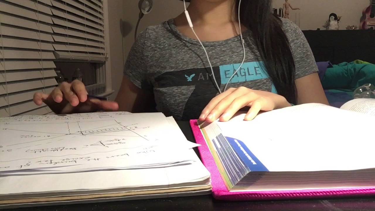 ASMR - Study Sounds pt.1 (No talking)