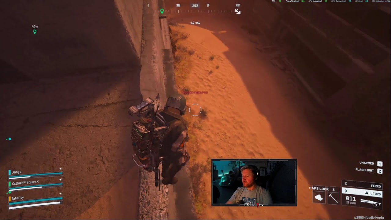 Playing with Sarge aka Leaper King!