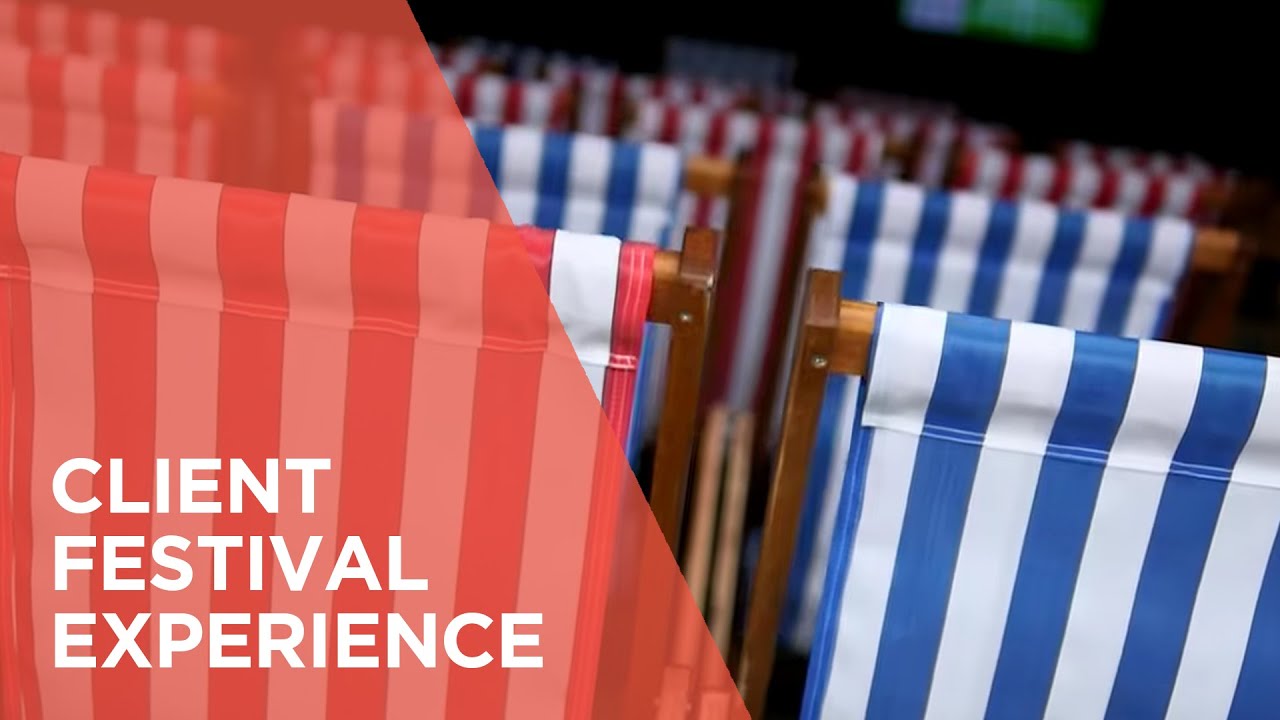 Festival Experience - Client UK Annual Conference - team building, It's A Knockout and activities!
