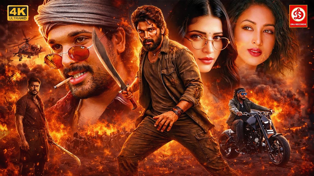 New Released South Indian Movie In Hindi | Action Movie | Allu Arjun, Darshan, Shruti, Vidisha