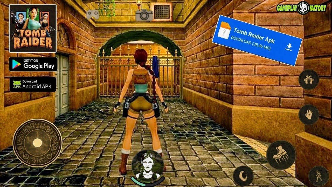 СКАЧАТЬ СЕЙЧАС! TOMB RAIDER MOBILE (Классическая версия в обновленном виде)
