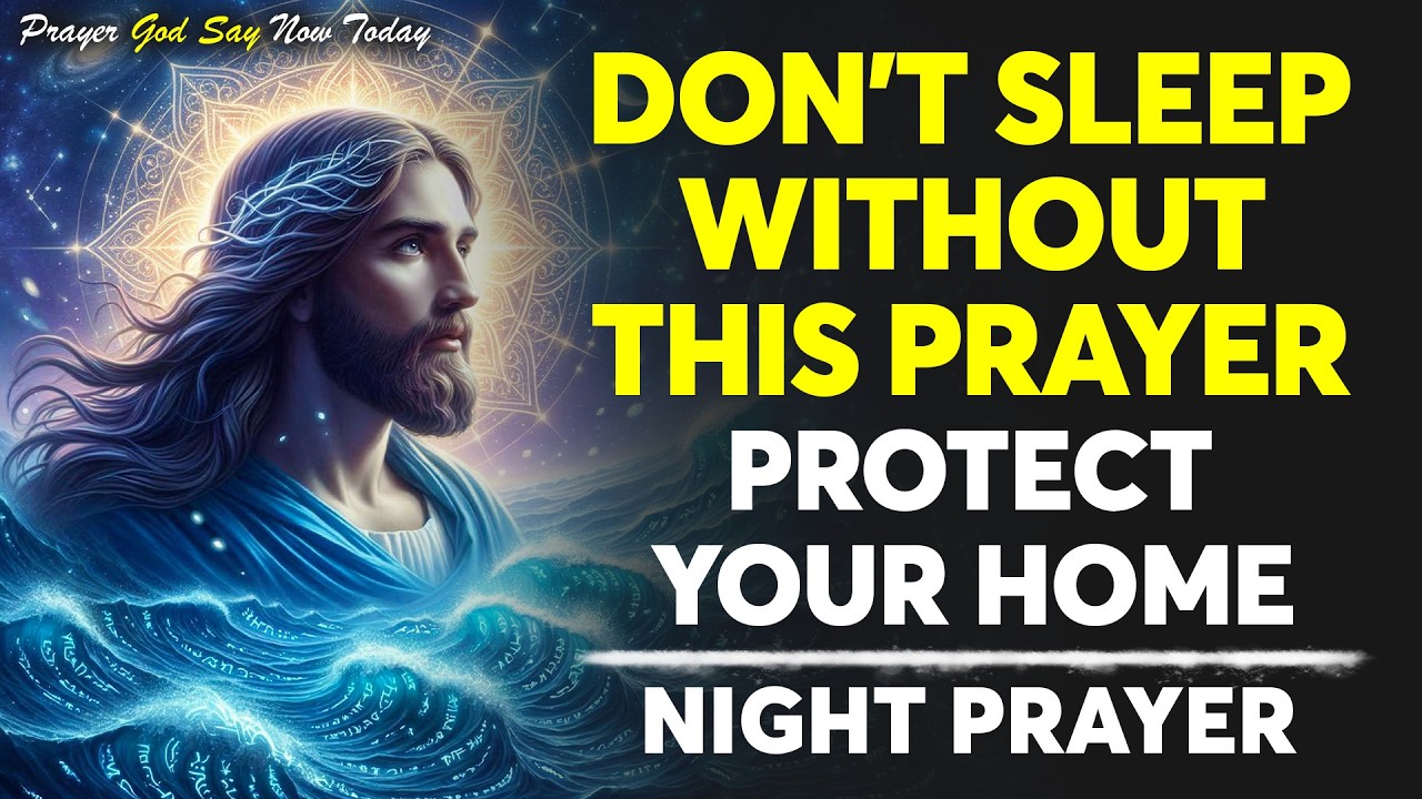 DON’T SLEEP Without This Prayer | Let God Calm Your Heart & Protect Your Home Tonight