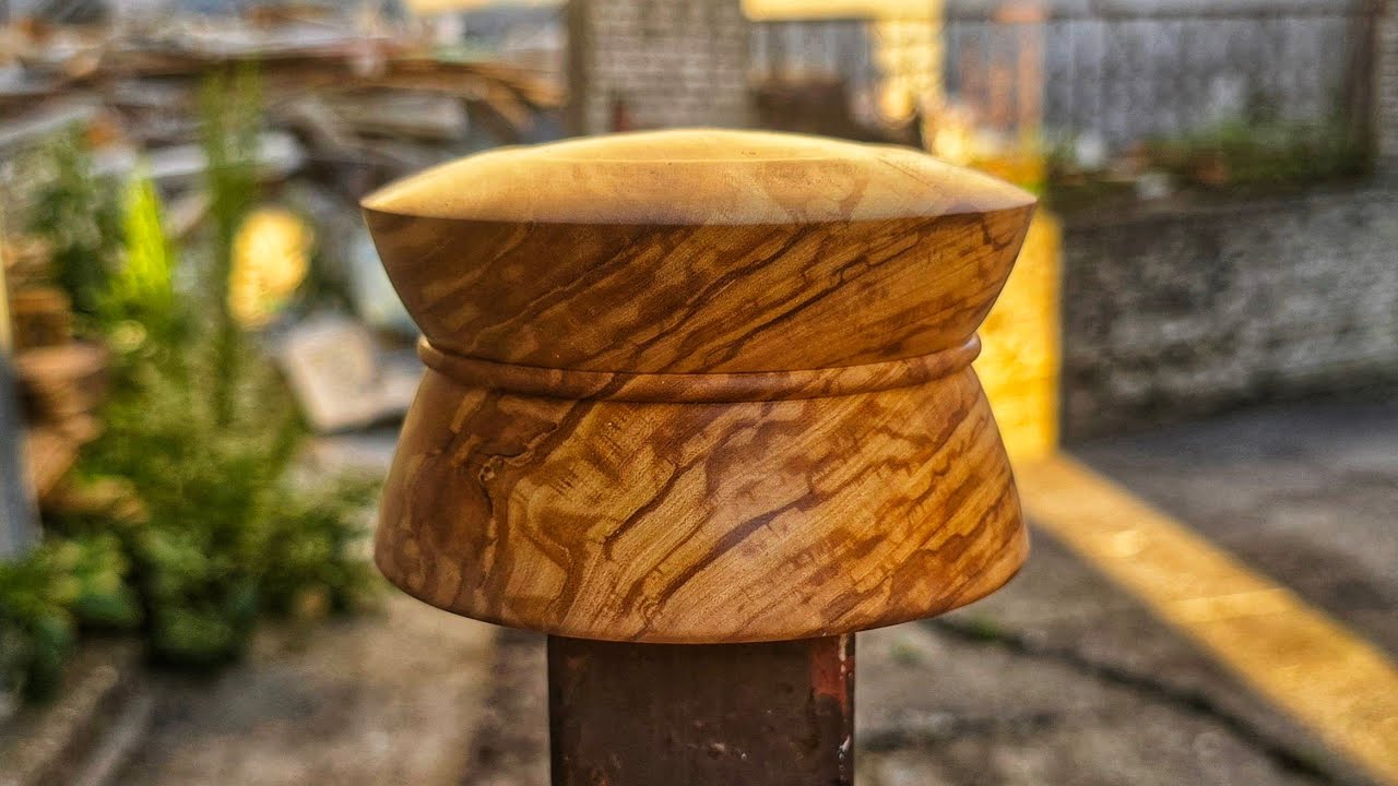 Woodturning - Stunning Olive Wood Box