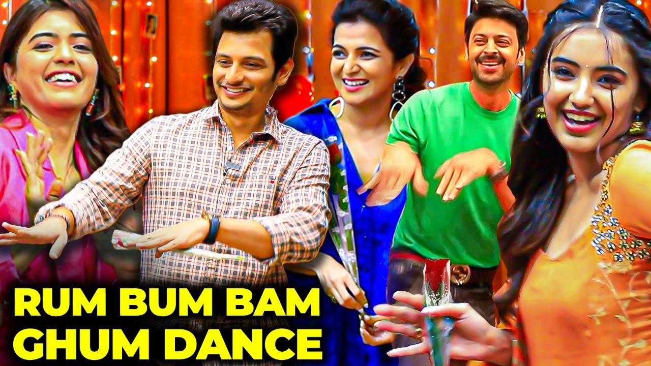 Jiiva, DD, Amritha, Siddarth, Malvika & Sundar C's GHUM Dance for RUM BUM BAM Song 💃🕺 Surprise Machi