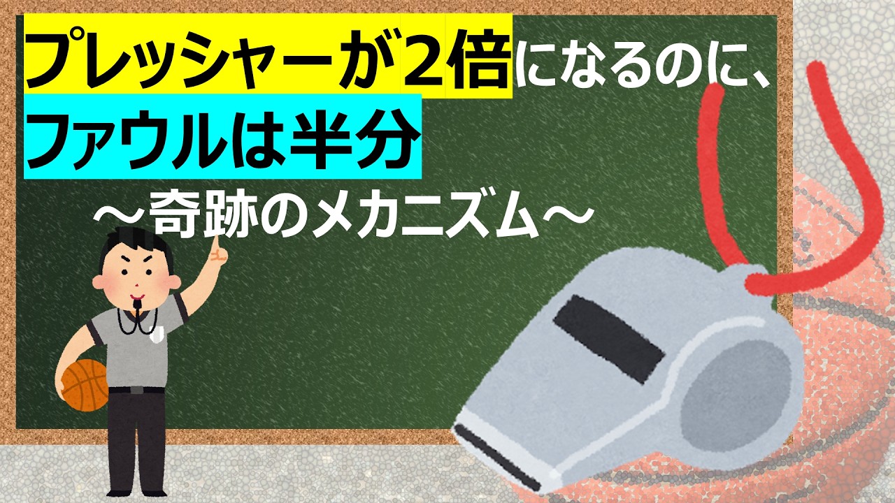 選手の“なんでファウル？”をゼロにする指導法　～反則の科学～