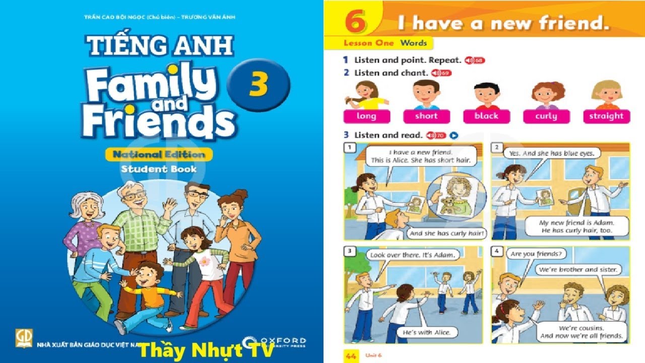 Bài 6 Trang 44 - Tiếng Anh Lớp 3 Family And Friends National Edition Studentbook - Thầy Nhựt TV