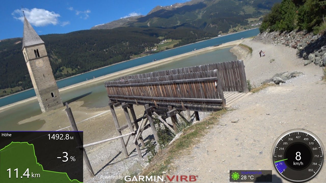 70 Minute Sunshine Cycling Training Workout Alps Austria - Italy Full HD
